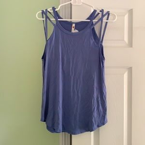 Blue tank top